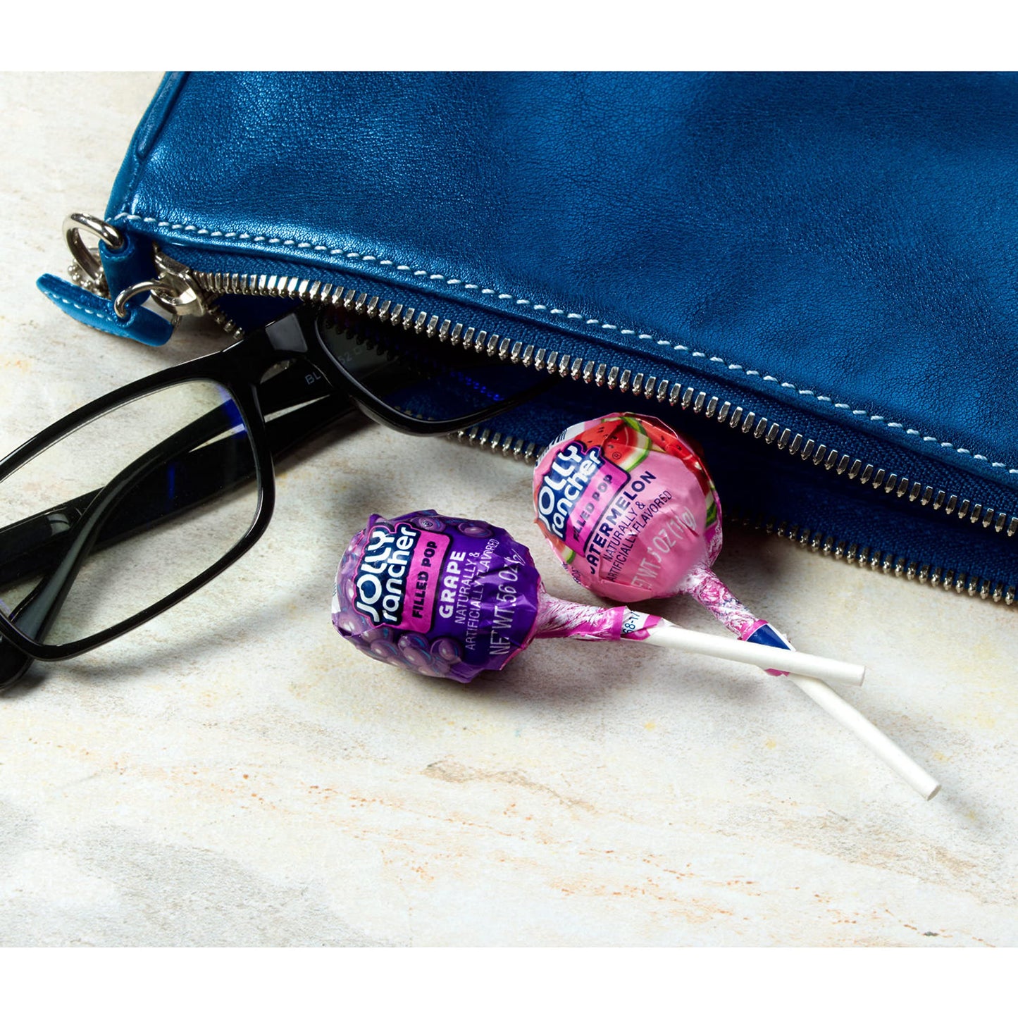 Jolly Rancher Lolly Pops Assorted, 1.6 Kg - Enjoy assorted flavors with Jolly Rancher Lolly Pops, 1.6kg.