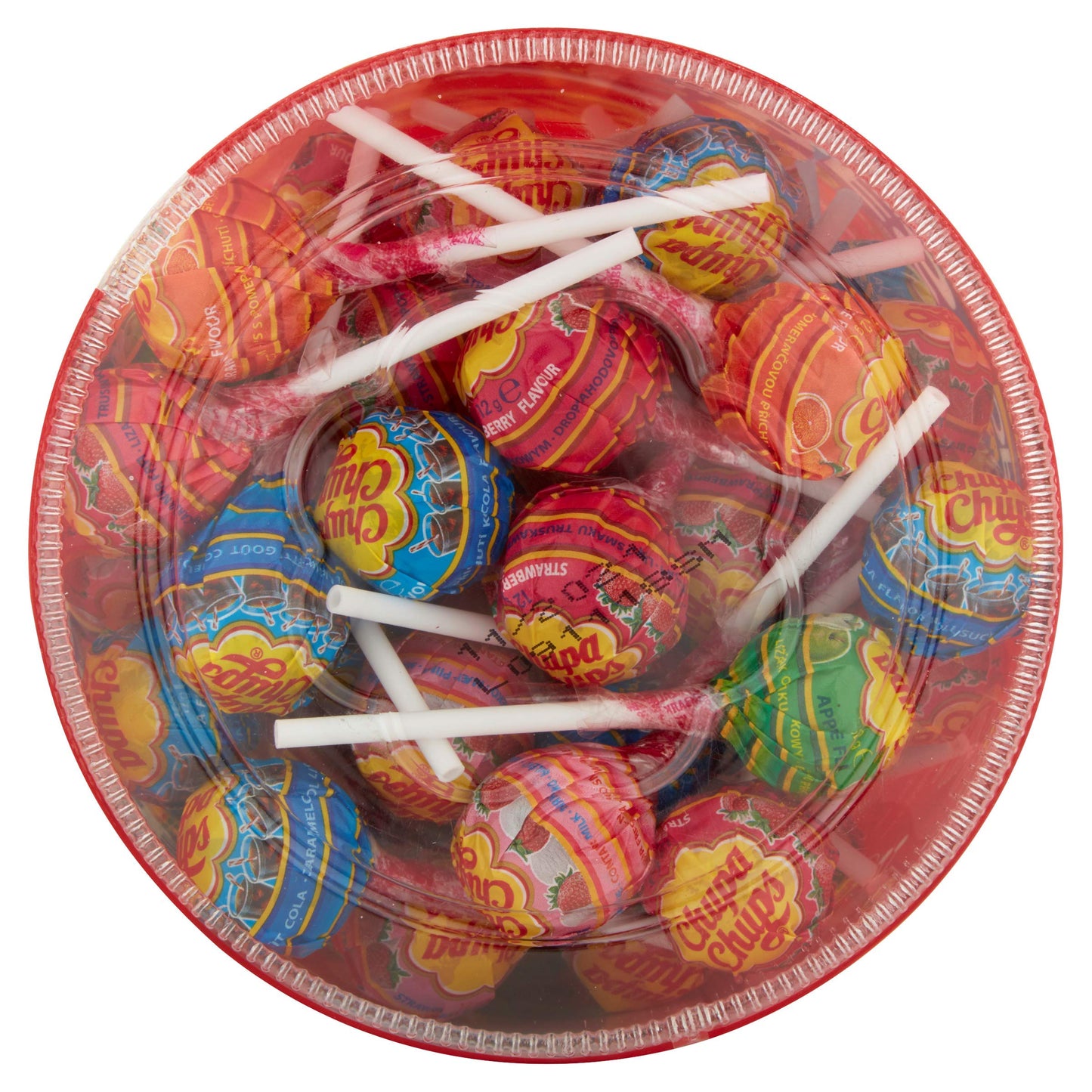 Chupa Chups Sour Infernals 12 Assorted Flavour Lollipops Packet, 114g - Sour assorted lollipops