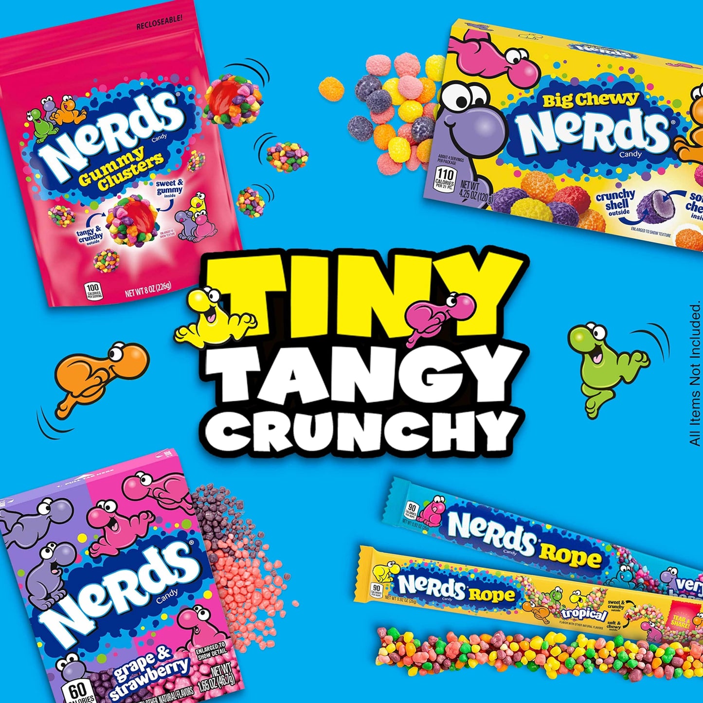 Nerds Grape and Strawberry, 1.65 Ounce (Pack of 24) - "Grape & Strawberry Nerds Bonanza!"