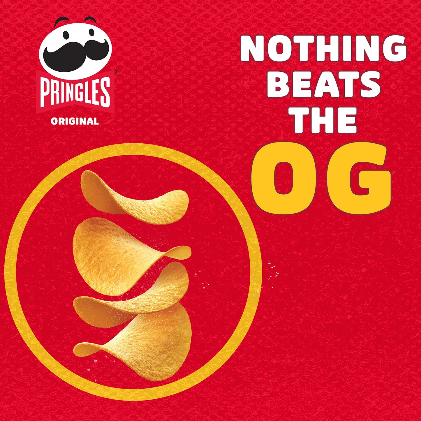 Pringles Potato Chips The Original, 165 Grams - Original Pringles, 165 grams!