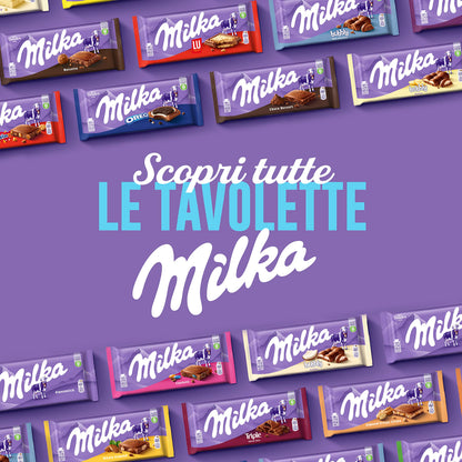 Milka Hazelnut Chocolate Pouch, 100 g - "Hazelnut Treats!"