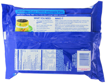 Milka Oreo Birthday Cake Flavoured Cookies Pouch, 432 g - "Birthday Cake Joy!"