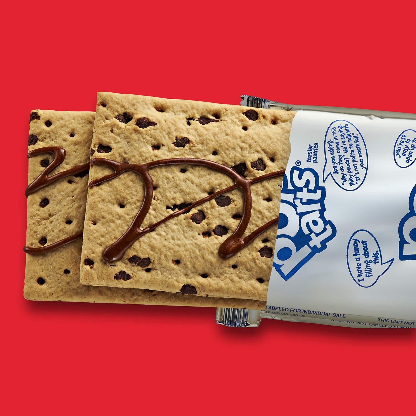 Pop Tarts Frosted Chocolate Chip Pouch, 416 g - "Chocolate chip frosted fun!"