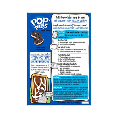 Pop Tarts Frosted Cookies & Creme, 384 g - "Creamy cookies & creme delight!"