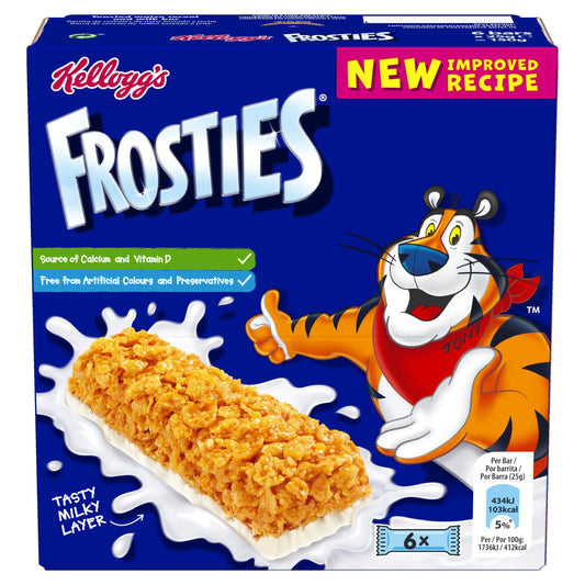 Kellogg's Frosties Bar, 150 g - Crunchy and delicious, Kellogg's Frosties Bar, 150g.