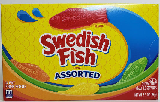 Mondelez Swedish Fish Assorted Soft & Chewy Candy, 99g - "Swedish Fish Fun!"