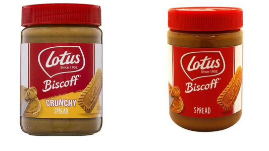 Lotus Biscoff Combo - Smooth + Crunchy - 400g Each