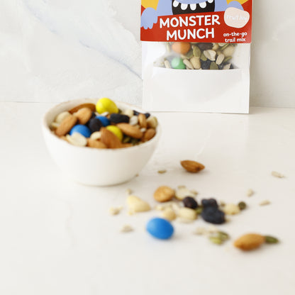 FruitJoy On the Go Monster Trail Mix 30g - Pack of 5 | Peanut Flavored | 5.3g Protein Per Serving | Travel Friendly | Rich in Antioxidants and Fiber - The Goodness of Seeds & Nuts!